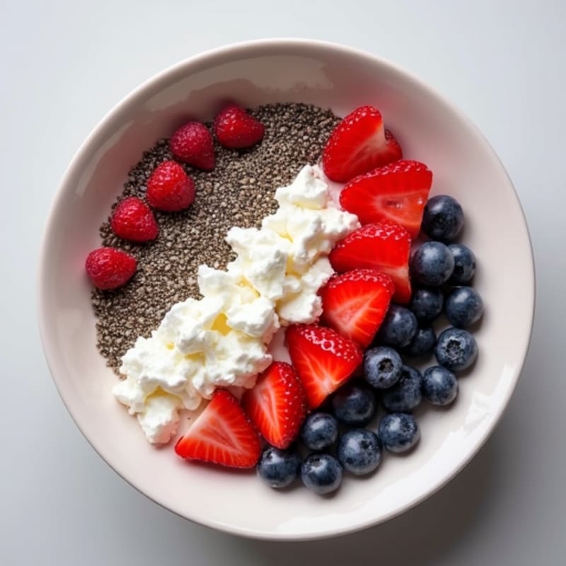 Cottage Cheese and Berry Power Bowl