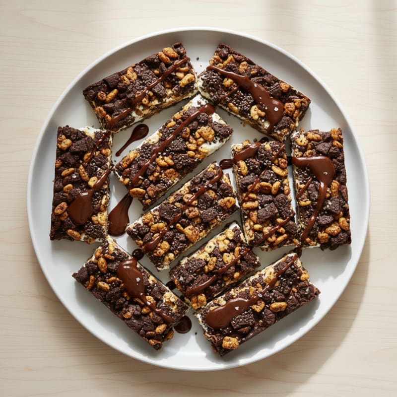 Crispy Oreo Chocolate Delight Bars