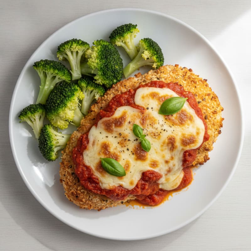 Baked Chicken Parmesan with Marinara