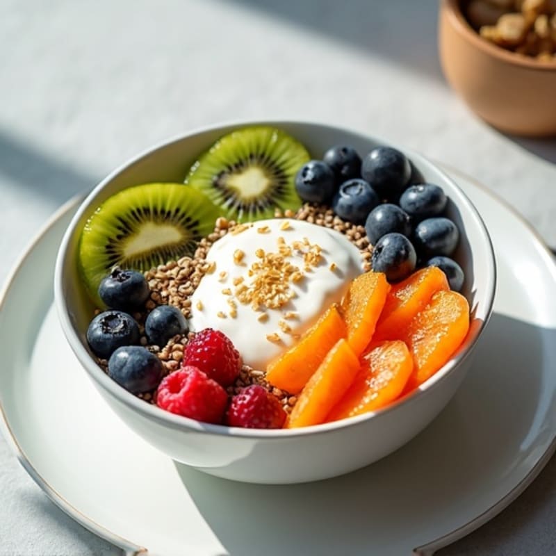 Ginger-Sesame Skyr Breakfast Bowl