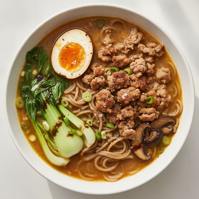 Savory Pork Ramen Bowl
