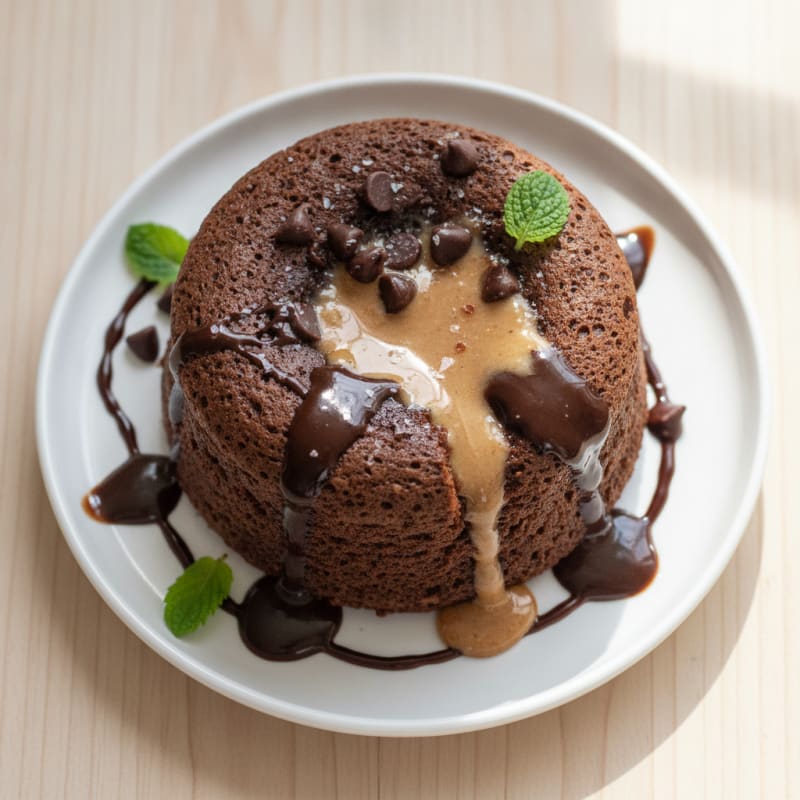 Decadent Chocolate Protein Mug Cake