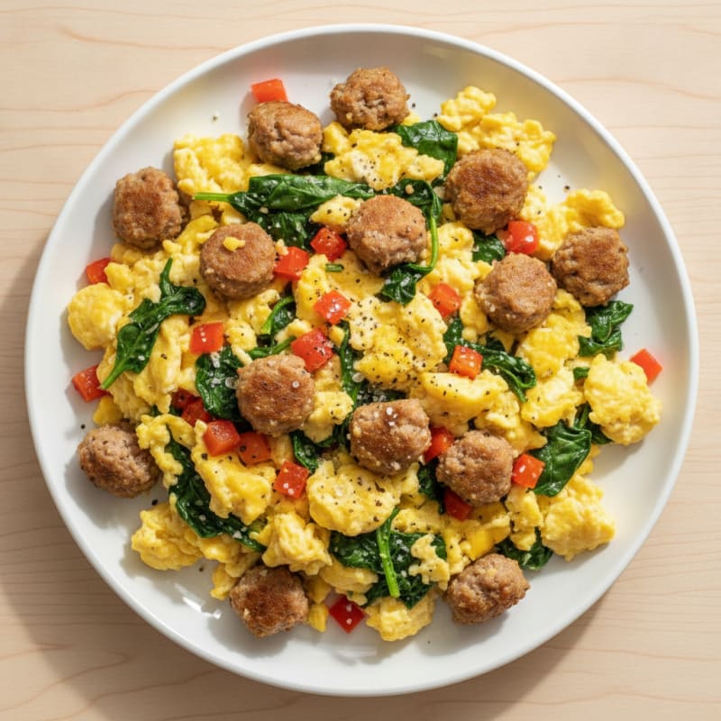 Savory Sausage and Egg Scramble