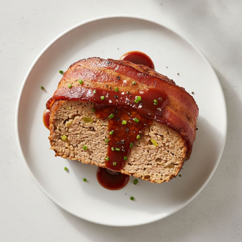 BBQ Bacon-Wrapped Meatloaf