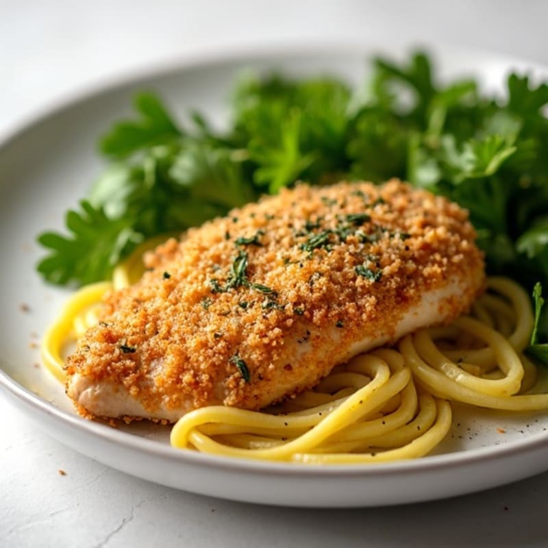 Crispy Herb-Crusted Baked Chicken