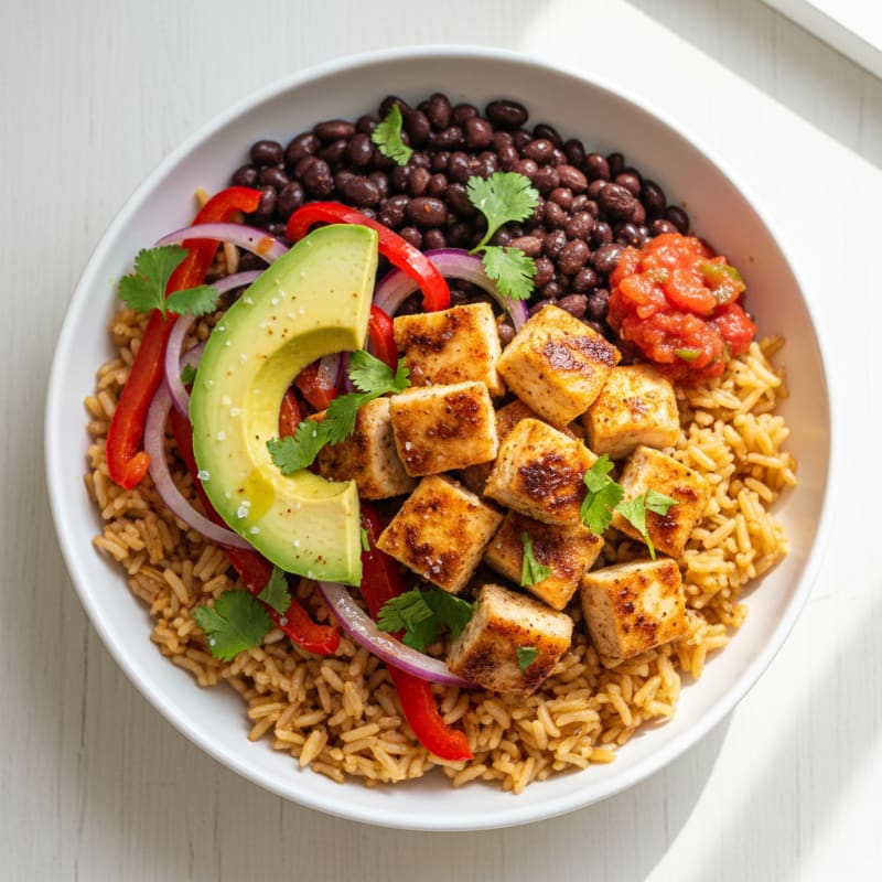Southwest Chicken and Rice Bowl