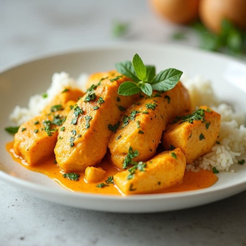 Creamy Turmeric-Spiced Butter Chicken