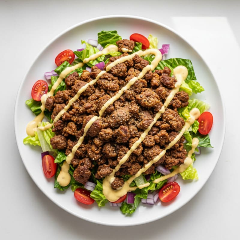 Crispy Beef and Special Sauce Bowl