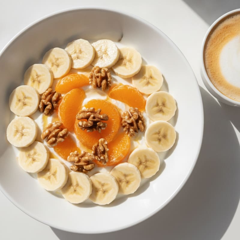 Creamy Greek Yogurt Banana Protein Bowl