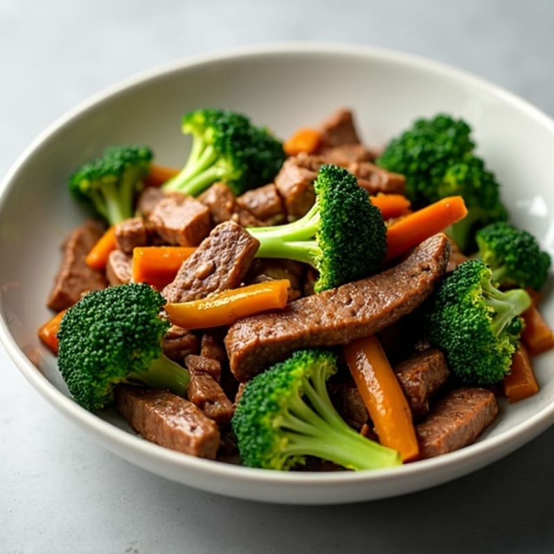 Garlic-Ginger Beef and Broccoli Stir-Fry