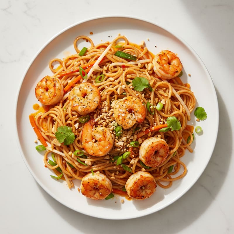 Zesty Chili-Lime Shrimp Pad Thai