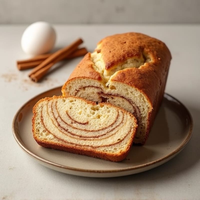 Protein-Packed Almond Flour Cinnamon Swirl Bread