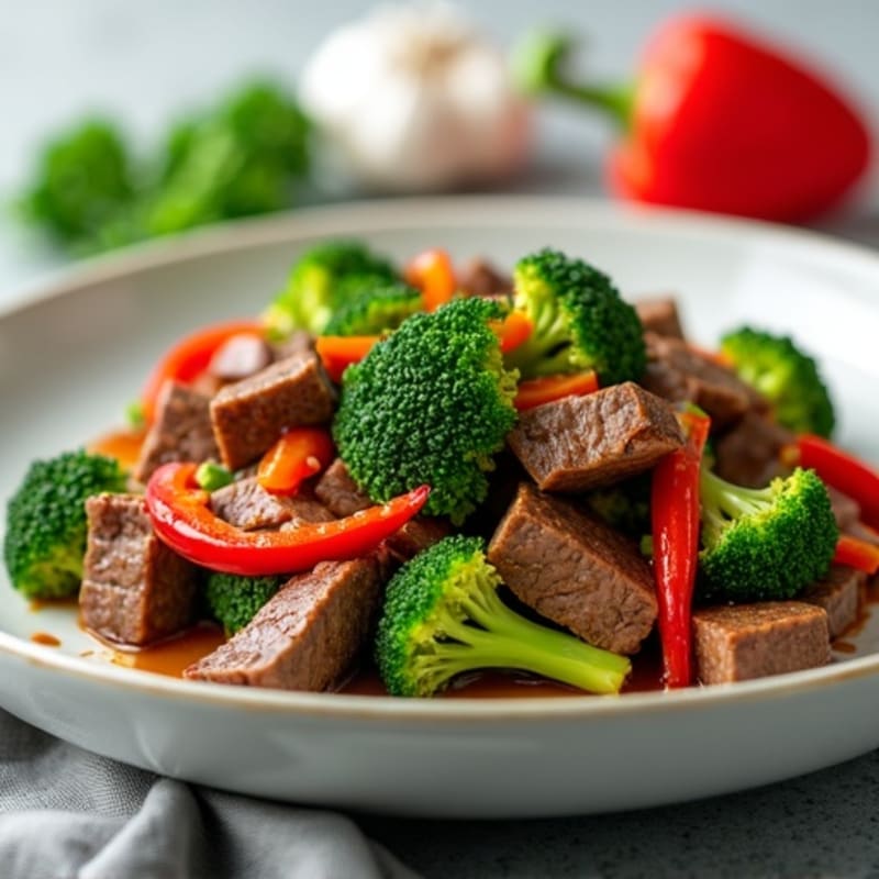 Healthy Beef and Broccoli Stir-Fry