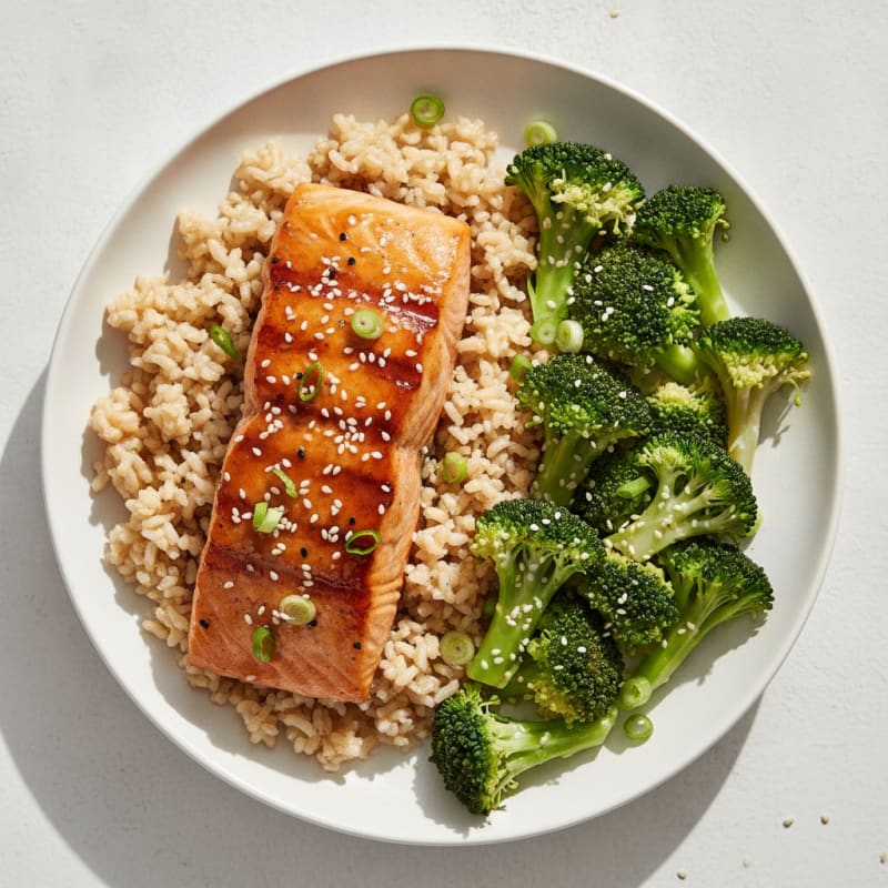 Teriyaki Glazed Salmon