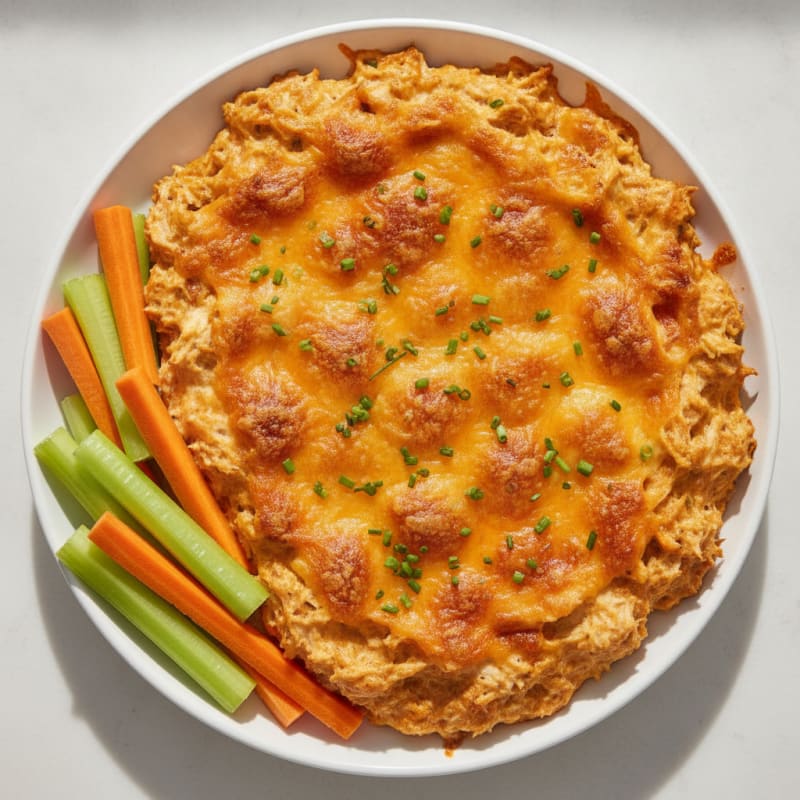 Buffalo Chicken Baked Dip
