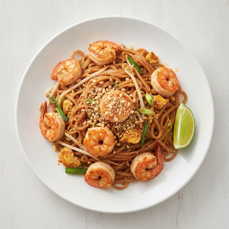 Shrimp Pad Thai Noodles