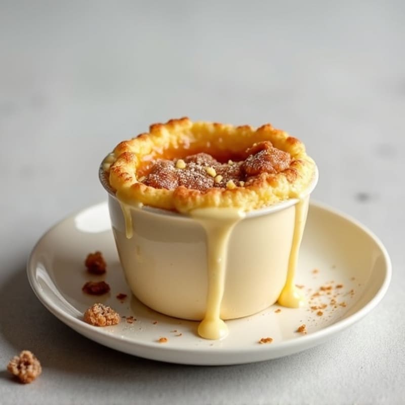 Fluffy High-Protein Baked Mug Cake