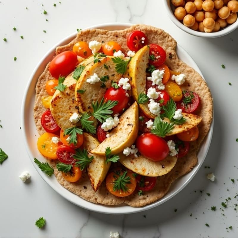 Herb-Roasted Vegetable Flatbread