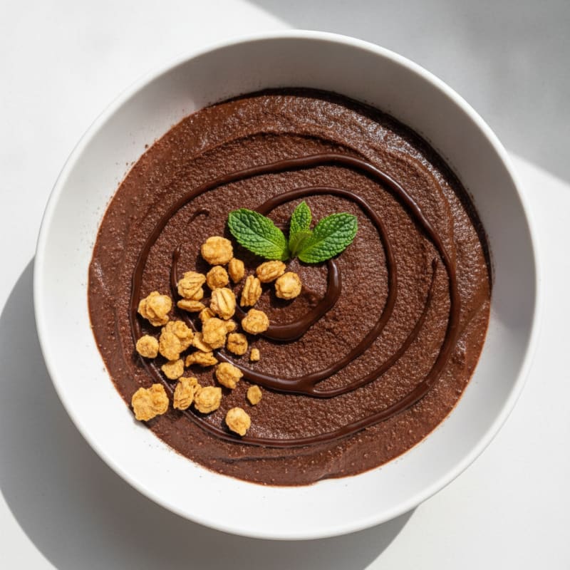 Silky Chocolate Protein Pudding