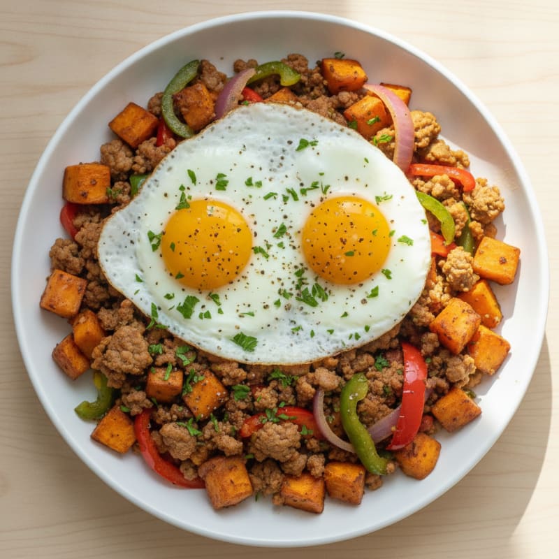 Hearty Grand Slam Breakfast Skillet