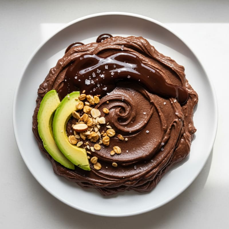 Creamy Chocolate Avocado Pudding