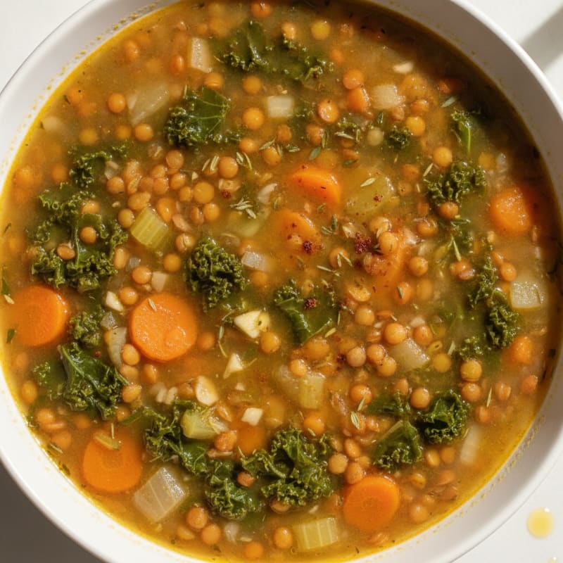 Hearty Lentil and Vegetable Soup