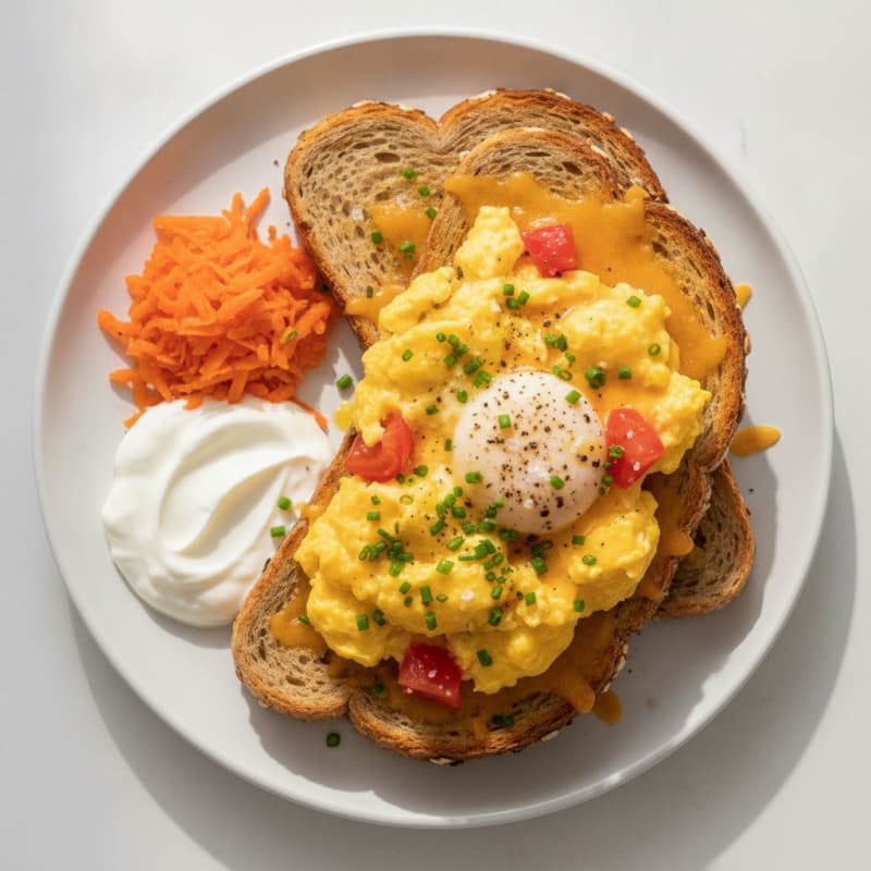 Savory Egg and Cheese Toast
