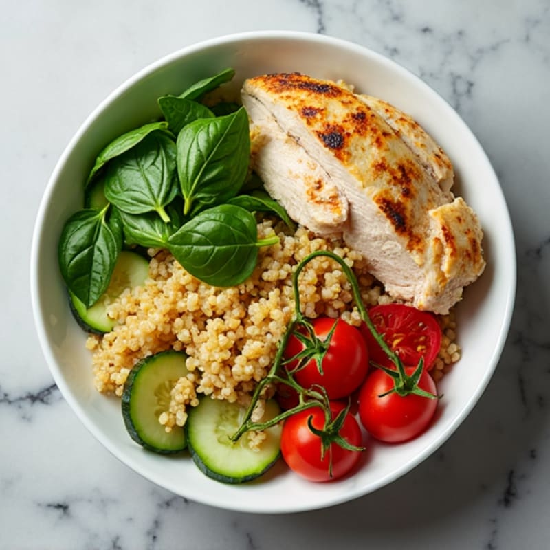 Herb-Roasted Turkey and Quinoa Power Bowl