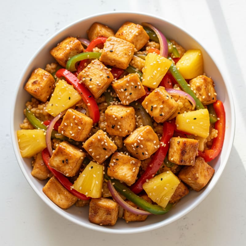 Sweet and Sour Chicken with Pineapple