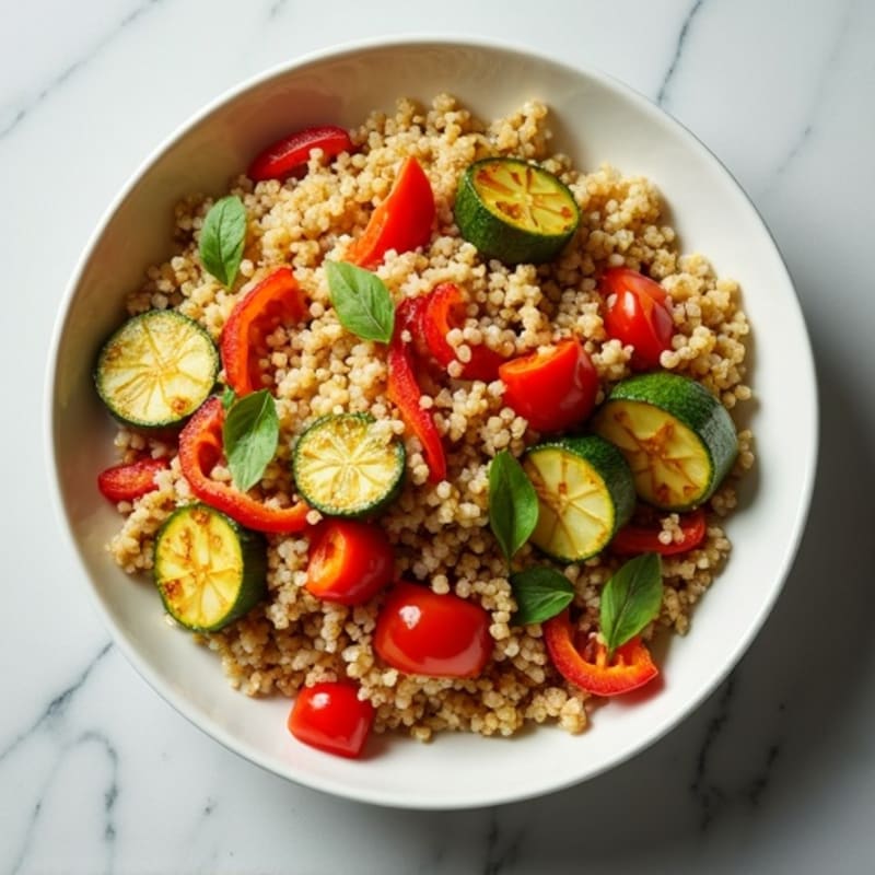 Roasted Vegetable Quinoa Bowl