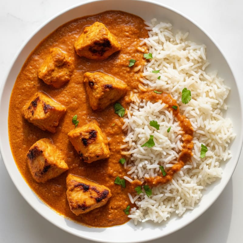 Chicken Tikka Masala with Basmati Rice
