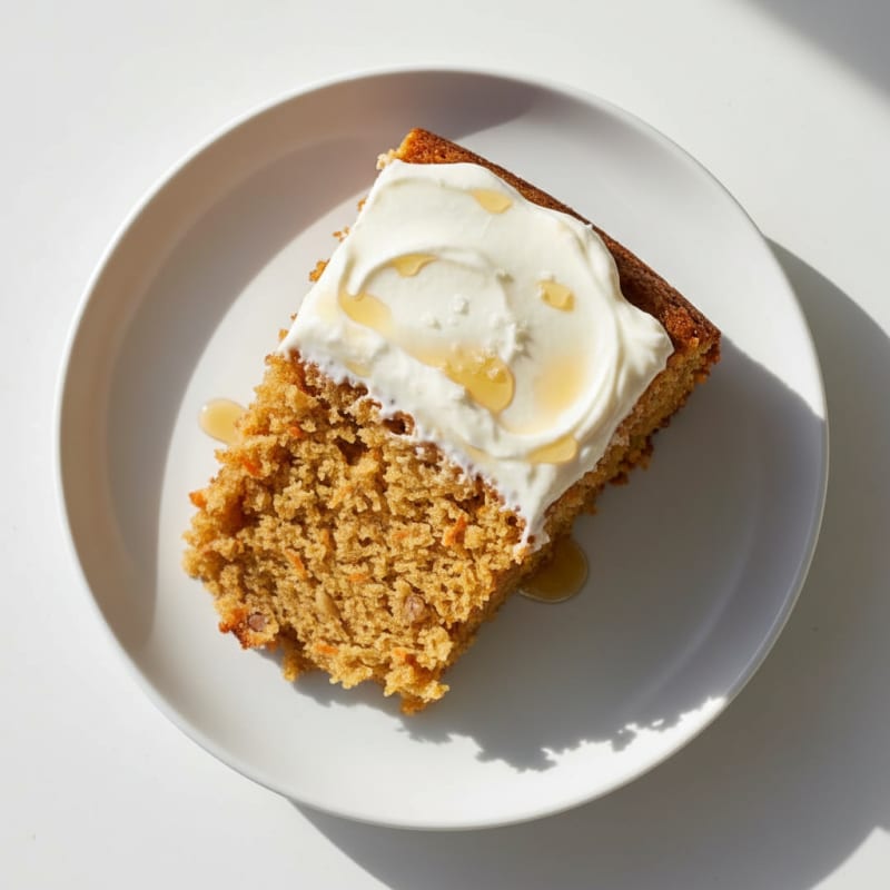 Spiced Carrot Cake with Creamy Coconut Frosting