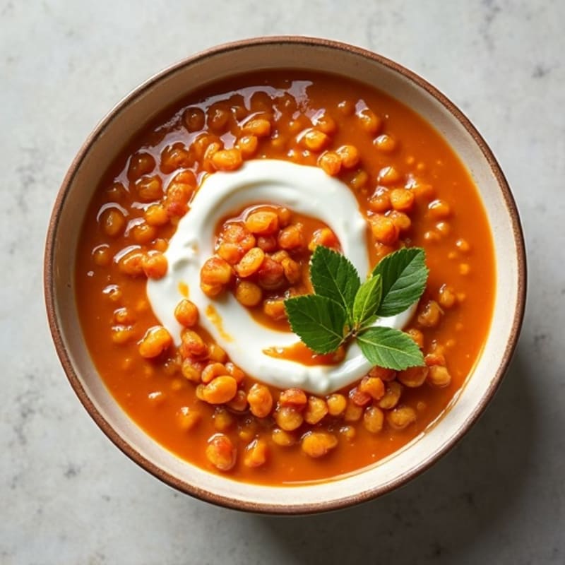 Creamy Spiced Red Lentil Dal