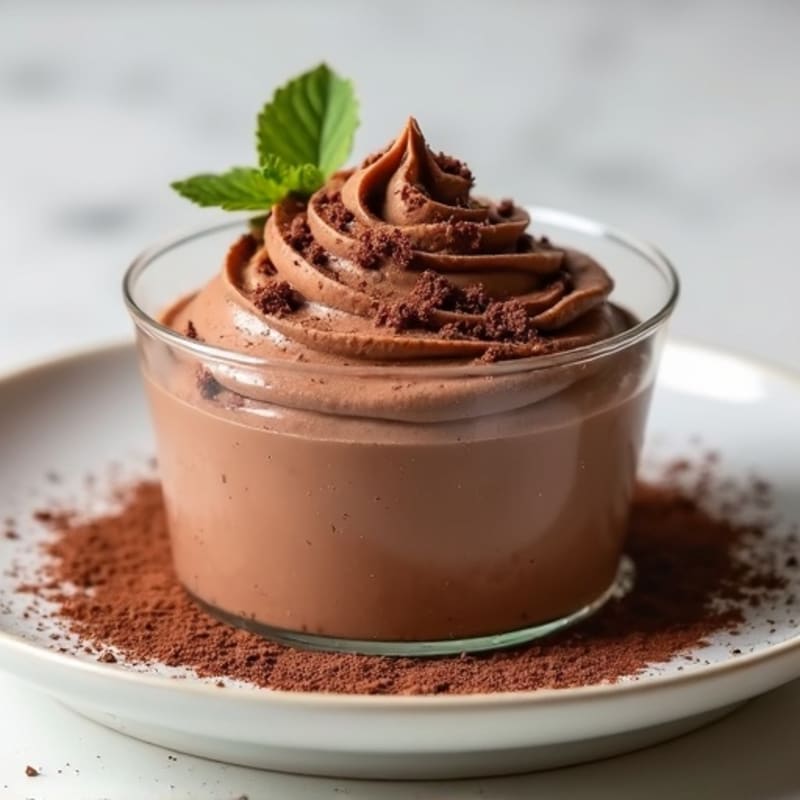 Healthy Silky Chocolate Mousse