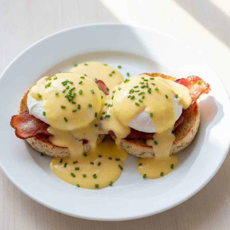 Classic Eggs Benedict with Hollandaise