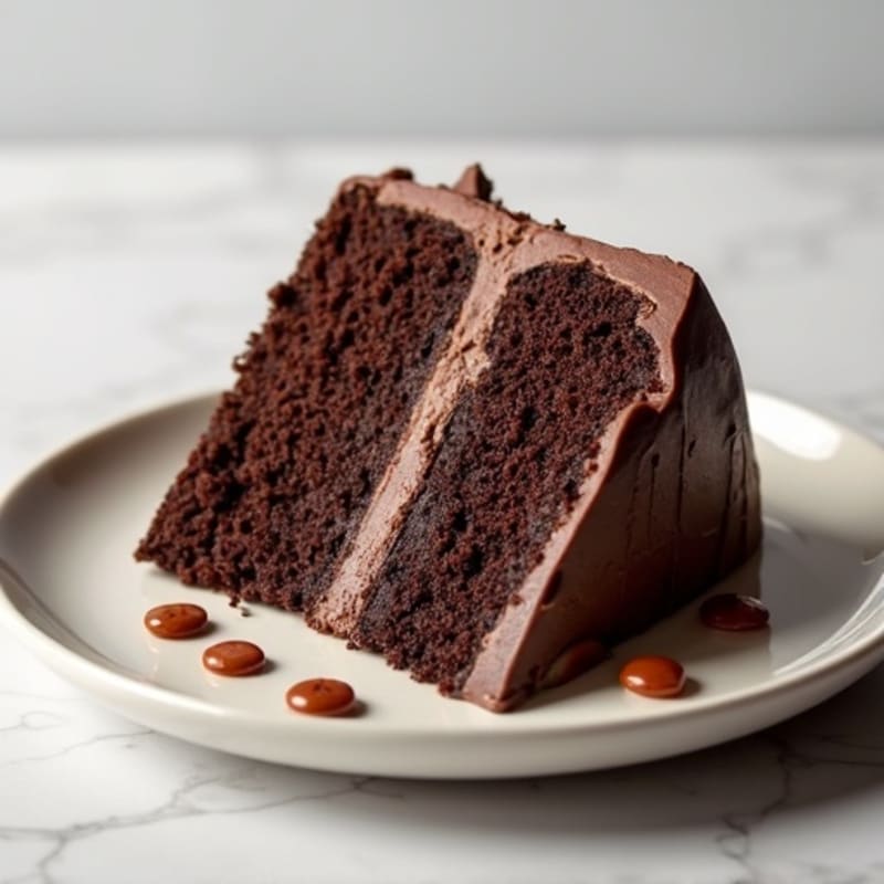 Healthy Chocolate Protein Cake