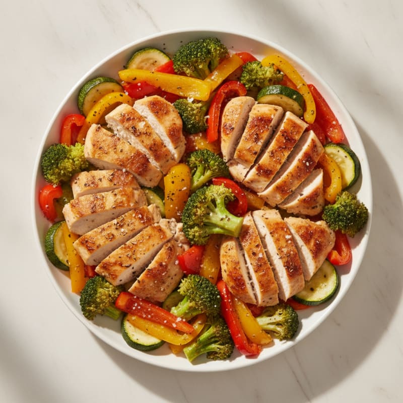 Sheet Pan Lemon Herb Chicken and Veggies