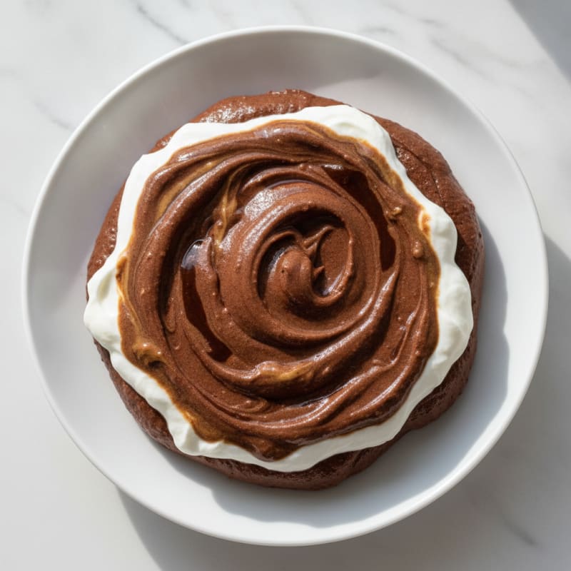 Silky Chocolate Protein Mousse with Greek Yogurt