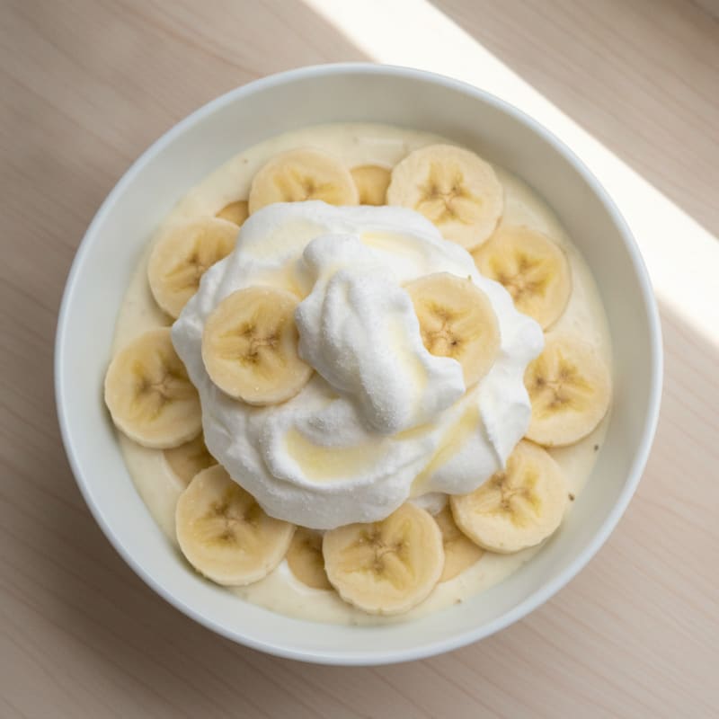 Sugar-Free Banana Cream Yogurt Parfait