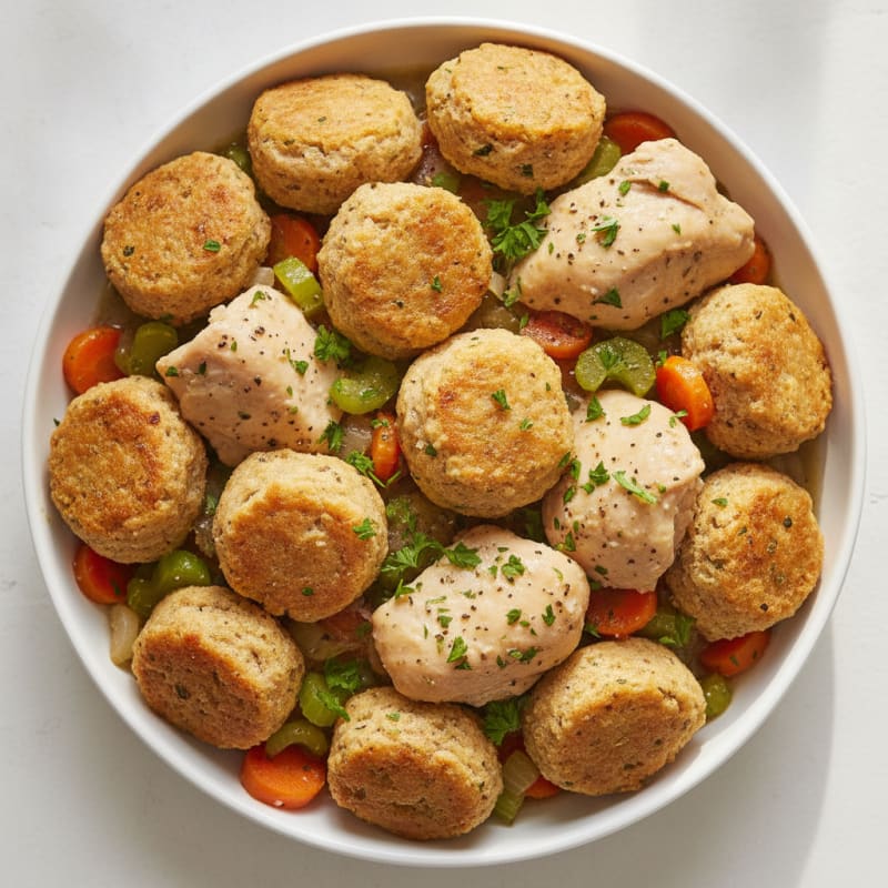 Homestyle Chicken and Herb Dumplings