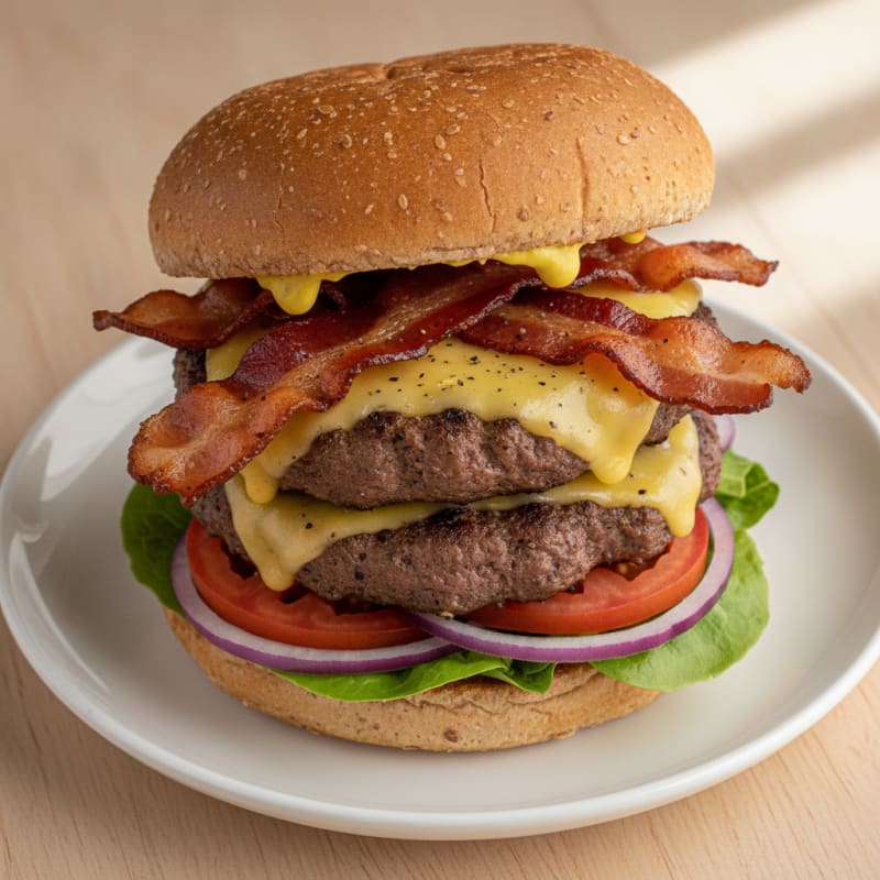 Double Bacon Cheeseburger