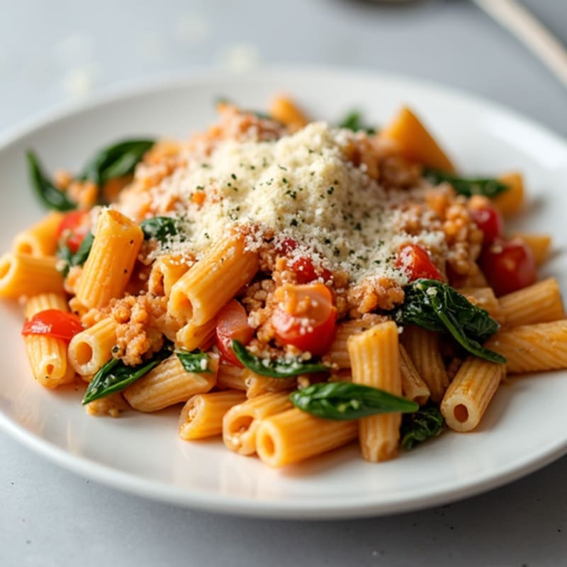 Protein-Packed Turkey and Veggie Baked Ziti