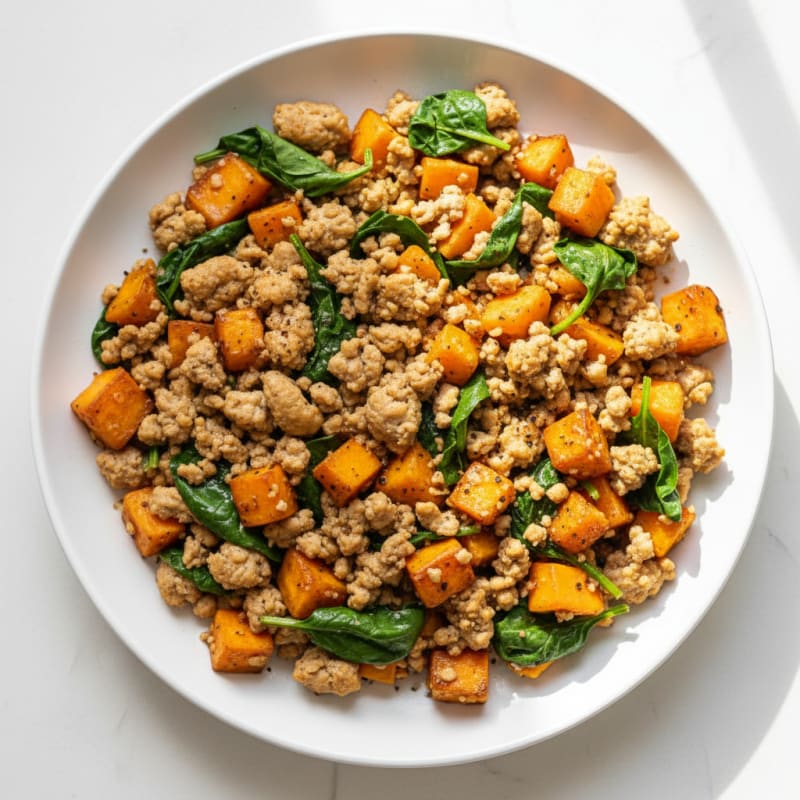 Turkey and Sweet Potato Skillet