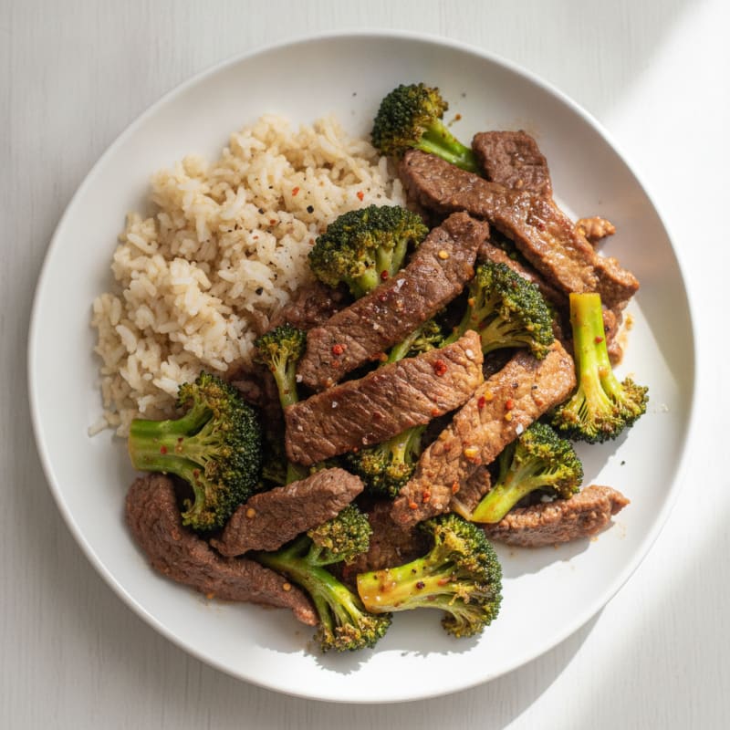Slow Cooker Beef and Broccoli