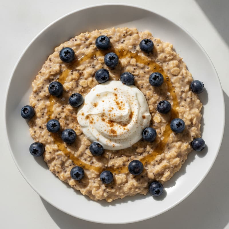 Protein-Packed Chia Seed Oatmeal