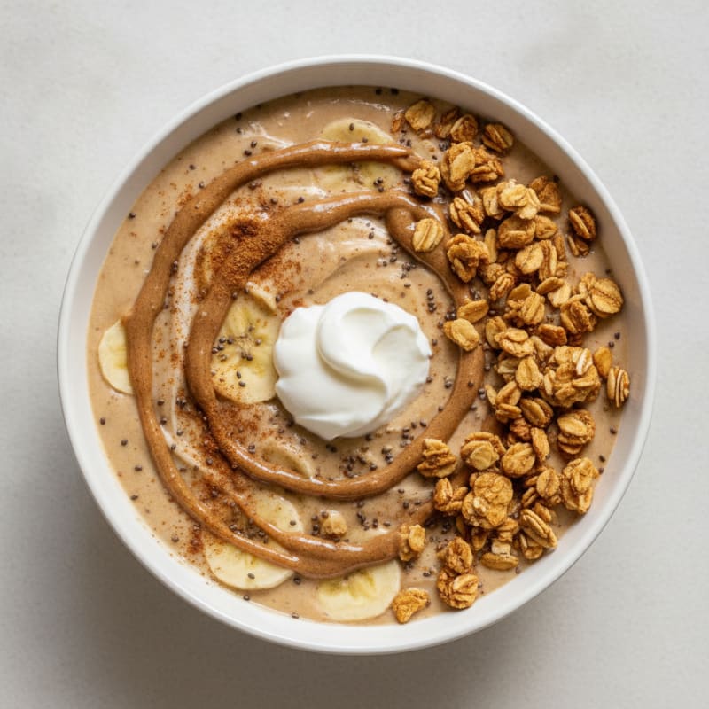Glute-Building Almond Butter Protein Smoothie