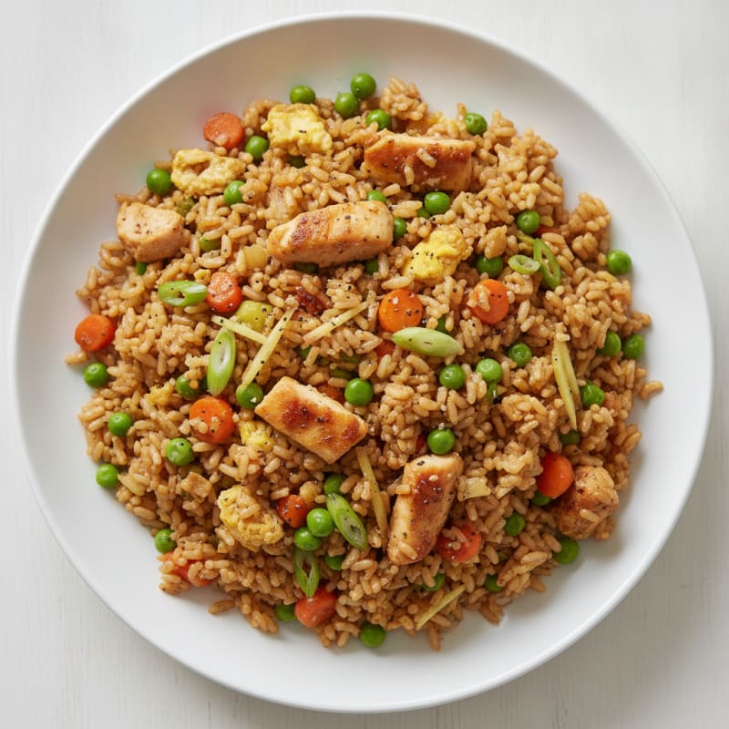 Chicken and Vegetable Fried Rice