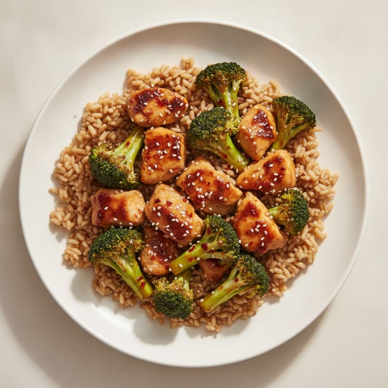 Teriyaki Chicken and Broccoli Stir-Fry