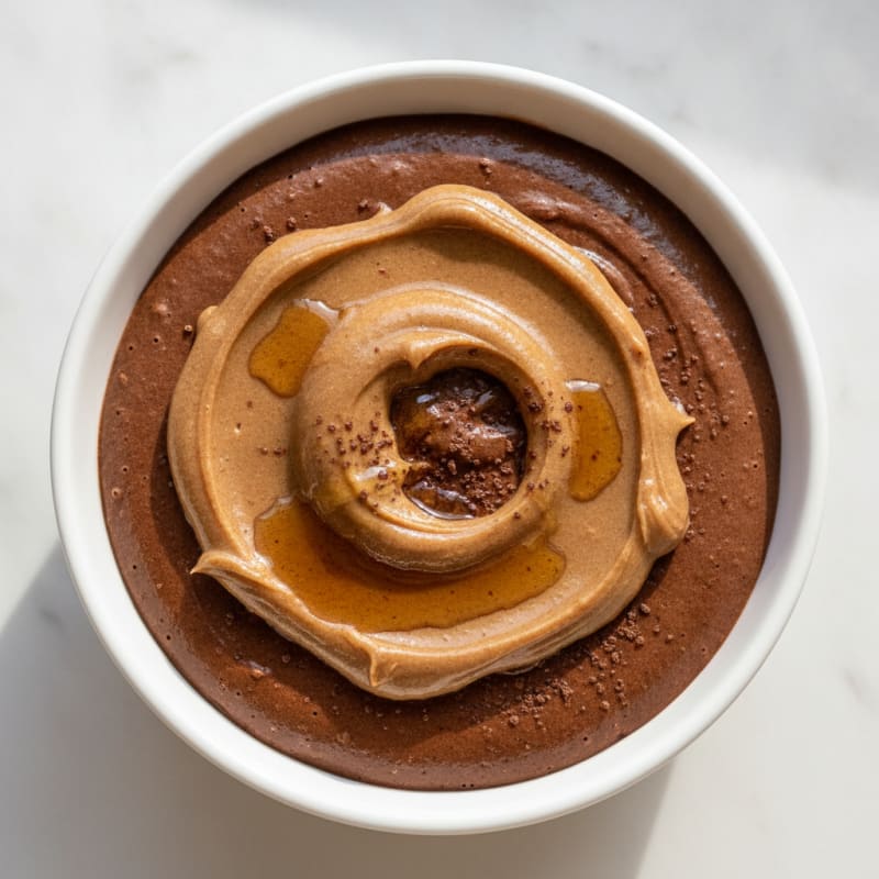 Silky Chocolate Protein Pudding with Greek Yogurt
