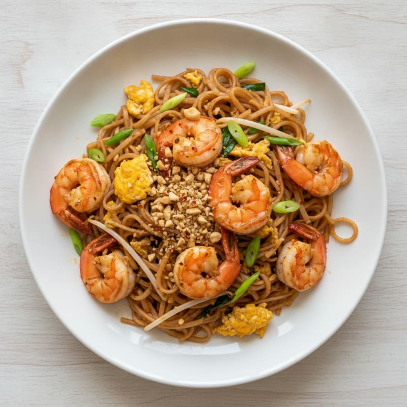 Shrimp Pad Thai Noodles